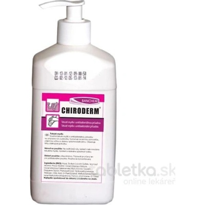 Chiroderm dezinfekční mydlo 500 ml