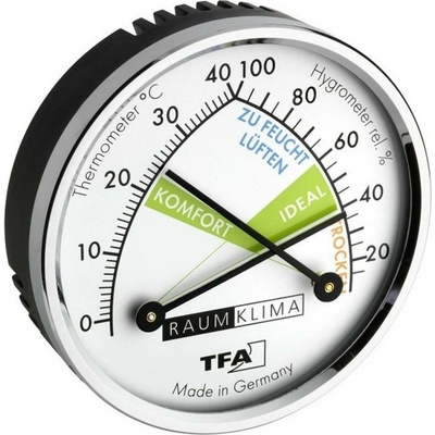 TFA Dostmann 45.2024 teplomer a vlhkomer strieborná; 45.2024