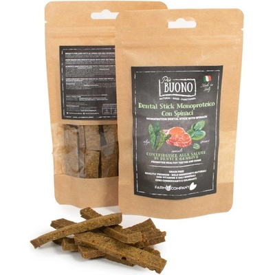 Farm Company PIU BUONO pamlsky pro psy se špenátem 80 g