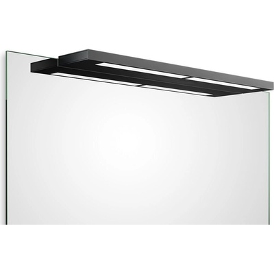 DECOR WALTHER Лампа над огледалото Slim Clip On 60 см черен мат (0419260)