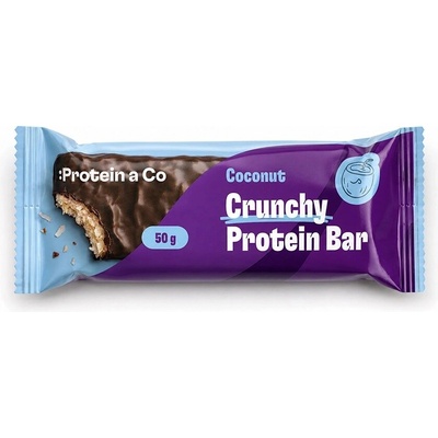 Protein a Co Crunchy proteinová tyčinka 50 g