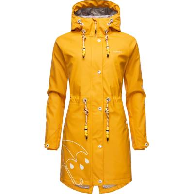 MARIKOO Функционално палто жълто, размер l