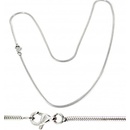 Foxette Ocelový přívěsek Čtverec s Krystalem JF 0387 Čirá