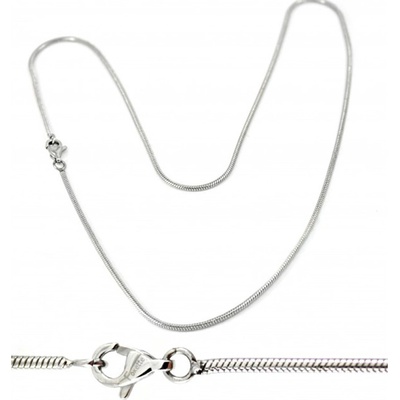 Foxette Ocelový přívěsek Čtverec s Krystalem JF 0387 Čirá