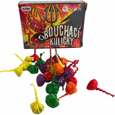 Pekelné búchacie guľôčky 50 ks