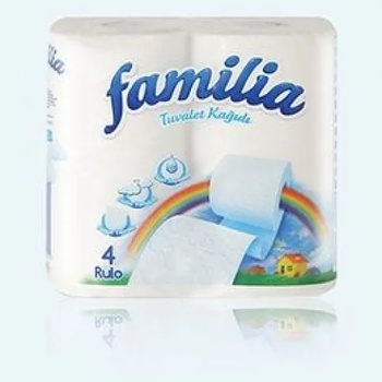 Image 1 of Familia (хартия) Тоалетна хартия Familia неароматизирана 4бр