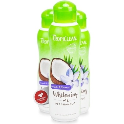 Tropiclean Shampoo White Coat na bielu srsť 355 ml