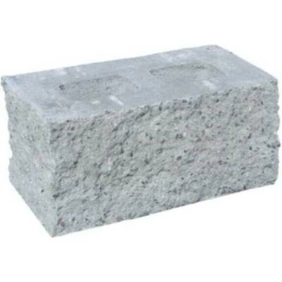 Tvarovka plotová PRESBETON Face Block HX 2/19 5B přírodní – 400 x 200 x 190 mm