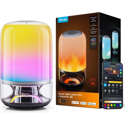 Govee - LED RGBW димируема настолна лампа с вграден високоговорител LED/36W/12V Wi-Fi (GV0093)