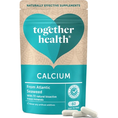 Together Health Vápnik z morských rias 608 mg 60 kapsúl