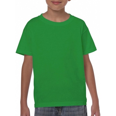 Gildan detské tričko Heavy Írska zelená