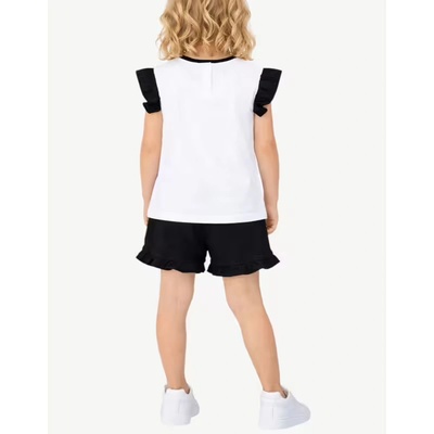 Chicco Girls Shorts And Tank Top Set White/Black