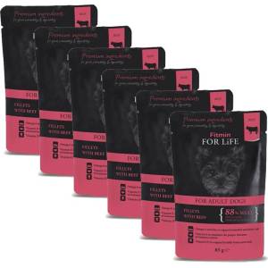 Fitmin For Life паста Говеждо 6 x 85 г