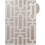 Elle Decoration Сиво-кремав килим 120x170 cm Perles Onyx - Elle Decoration (106188-120x170)