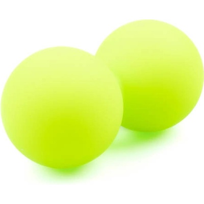 beUnik Duoball Masážná loptička dvojitá, farba: zelená