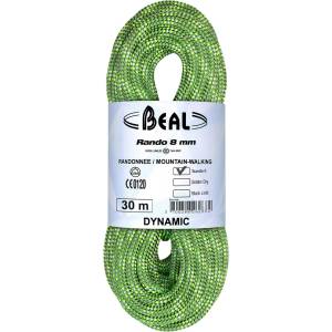 Beal Двойно въже Beal Rando 8 mm Twin rope - Green - размер 20 m (309-0093-0211)