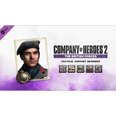 Игра Company of Heroes 2 - British Commander: Tactical Support Regiment за PC Steam, Електронна доставка