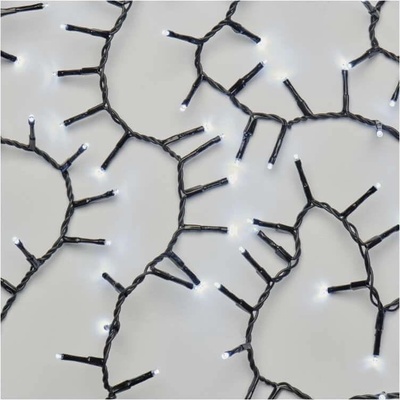 Emos D4BC04 LED vianočná reťaz ježko 6 m vonkajšia aj vnútorná studená biela časovač