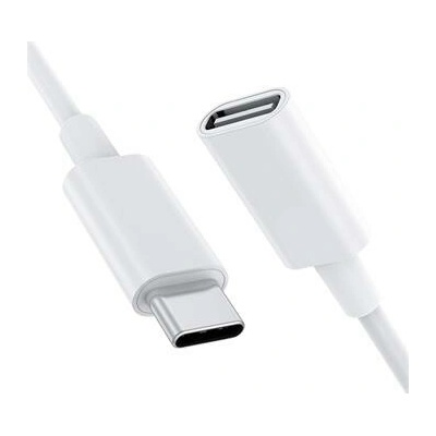 PremiumCord ku31mf2w USB-C Prodlužovací (USB 3.2 generation 1) C/male - C/female 2m bíý