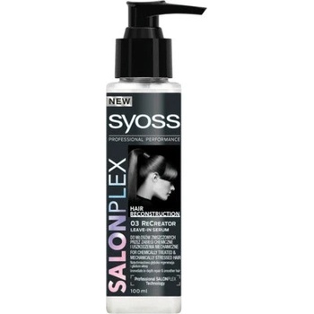 Syoss SalonPlex Hair Reconstruction neoplachové sérum pro chemicky ošetřované a mechanicky namáhané vlasy 100 ml