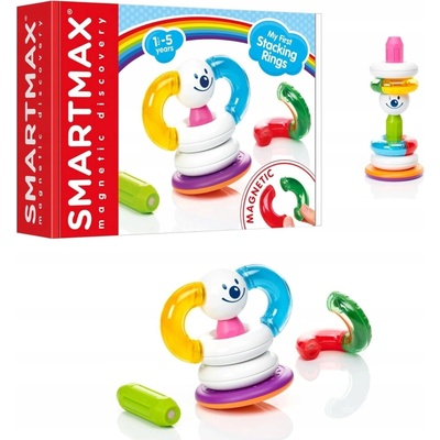 SmartMax Moje prvé magnetické stohovacie krúžky