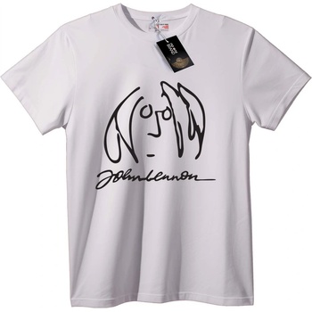 NOONEBRAND Тениска Култов John Lennon - L, White