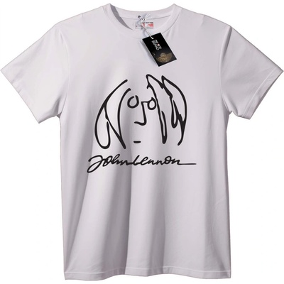 NOONEBRAND Тениска Култов John Lennon - L, White