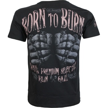 YAKUZA Мъжка тениска YAKUZA - Born to Burn - Premium - 3915_black