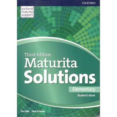 Maturita Solutions 3rd Edition | ELE Student's Book SK Edition