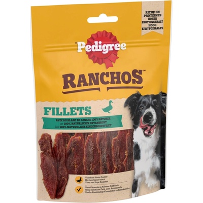 Pedigree Ranchos Fillets Výhodné balení: kachna 7 x 70 g