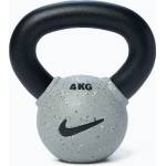 Nike strength Кетълбел Nike Strength Rubber Coated 4kg smoke grey