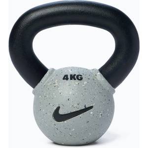 Nike strength Кетълбел Nike Strength Rubber Coated 4kg smoke grey