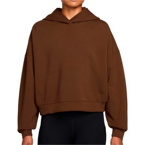 Nike Дамски суичър Nike Women's 24.7 Pullover Hoodie - Cacao Wow / Black / Mosswood Brown (117-4037-0214)