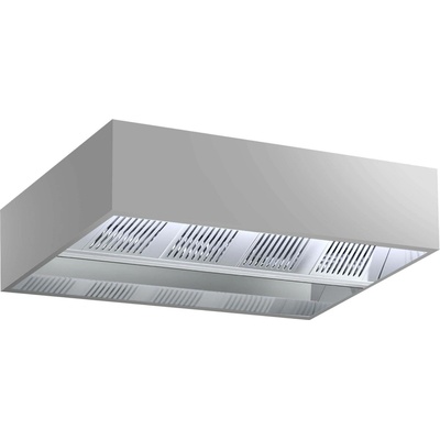 G.Gastro Indukční digestoř - 2,4 m - s filtrem a LED lampou - D11885820
