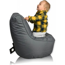 PrimaBag sedací vak Seat malý polyester tmavě šedá