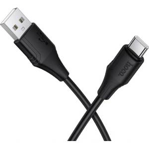 hoco. X124 кабел за данни USB - Type-C, 100 см, ЧЕРЕН X124_USB_C_B (X124_USB_C_B)