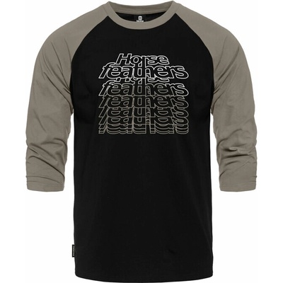 Horsefeathers Rollin Raglan black/taupe 2025/26
