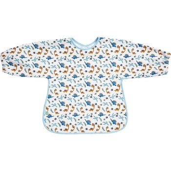 BabyCalin Непромокаем лигавник с ръкави Динозаври 12+ месeца BabyCalin
