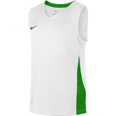 Nike Риза Nike YOUTH TEAM BASKETBALL STOCK JERSEY-WHITE/PINE GREEN nt0200-104 Размер L