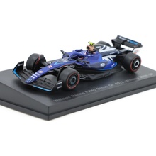 Spark Williams F1 FW45 2 Williams Racing British GP Williams 800th GP Model 1:64