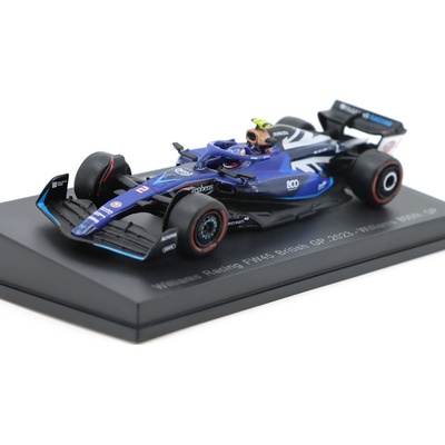 Spark Williams F1 FW45 2 Williams Racing British GP Williams 800th GP Model 1:64