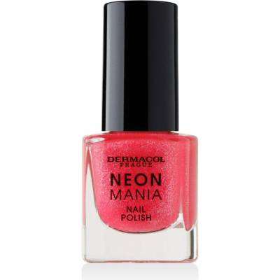 Dermacol Neon Mania Nail Polish lak na nehty 1 Pink Chic 5 ml