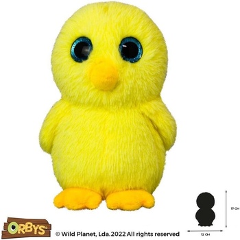 Wild Planet Плюшена играчка, Бебе пиле 15см Wild Planet (K8728)