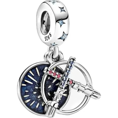 P&J Jewellery Stříbrný visací přívěsek Světelné meče SBSW11