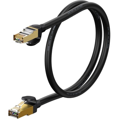 Baseus WKJS010001 Ethernet RJ45 10Gbps, 0,5m, černý