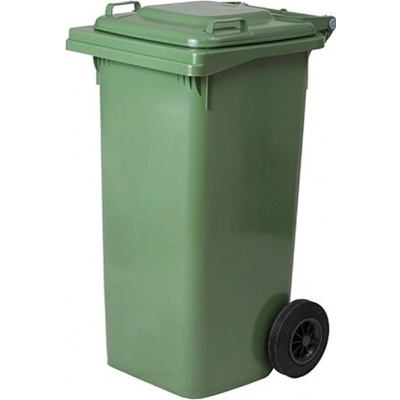 Nohel Garden Popolnice s kolieskami plastová zelená 120l
