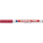 edding Лаков маркер, 0, 8 мм, edding "780", червен 4-780002 (4-780002)