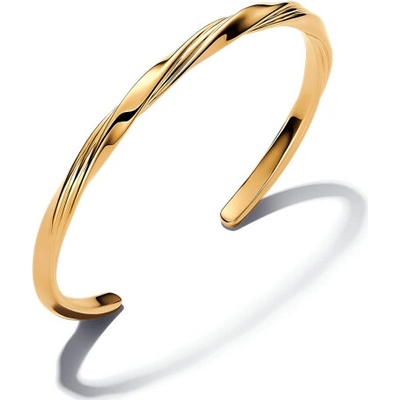 PANDORA ESSENCE pozlacený pevný náramek 563869C00