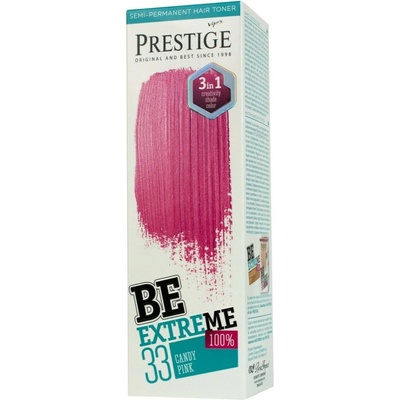 Prestige Be Extreme Тонер за коса, Бонбонено розов, 33, 100 ml