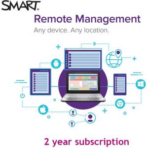 Smart Technologies Софтуер SMART Remote Management - 2-годишен абонамент (SRM-2)